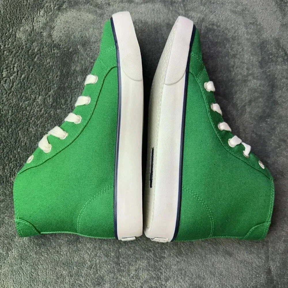 Polo Ralph Lauren Kelly Brisbane Hi 91718 Kids Sneaker Green Size 2